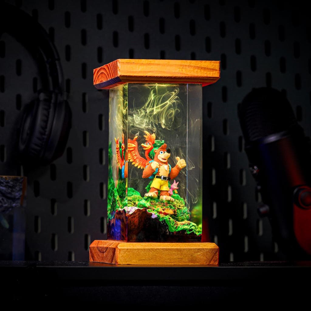 Banjo Kazooie Resin Lamp, Anime Lamp - Resinartgift