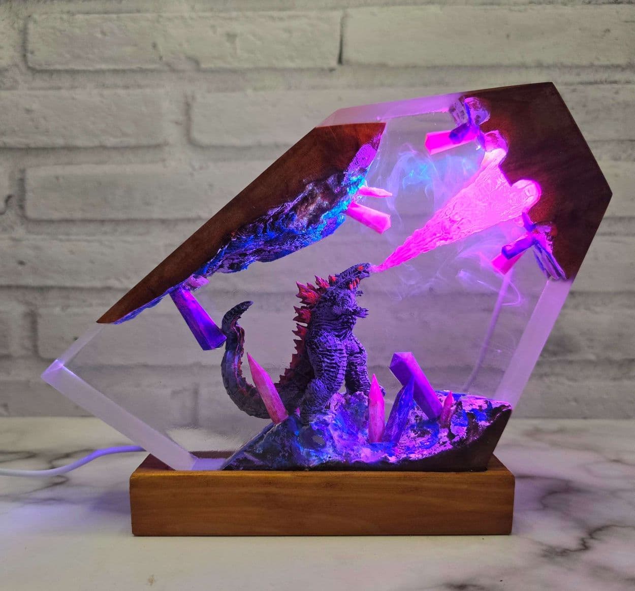 Godzilla and Kong Lamp