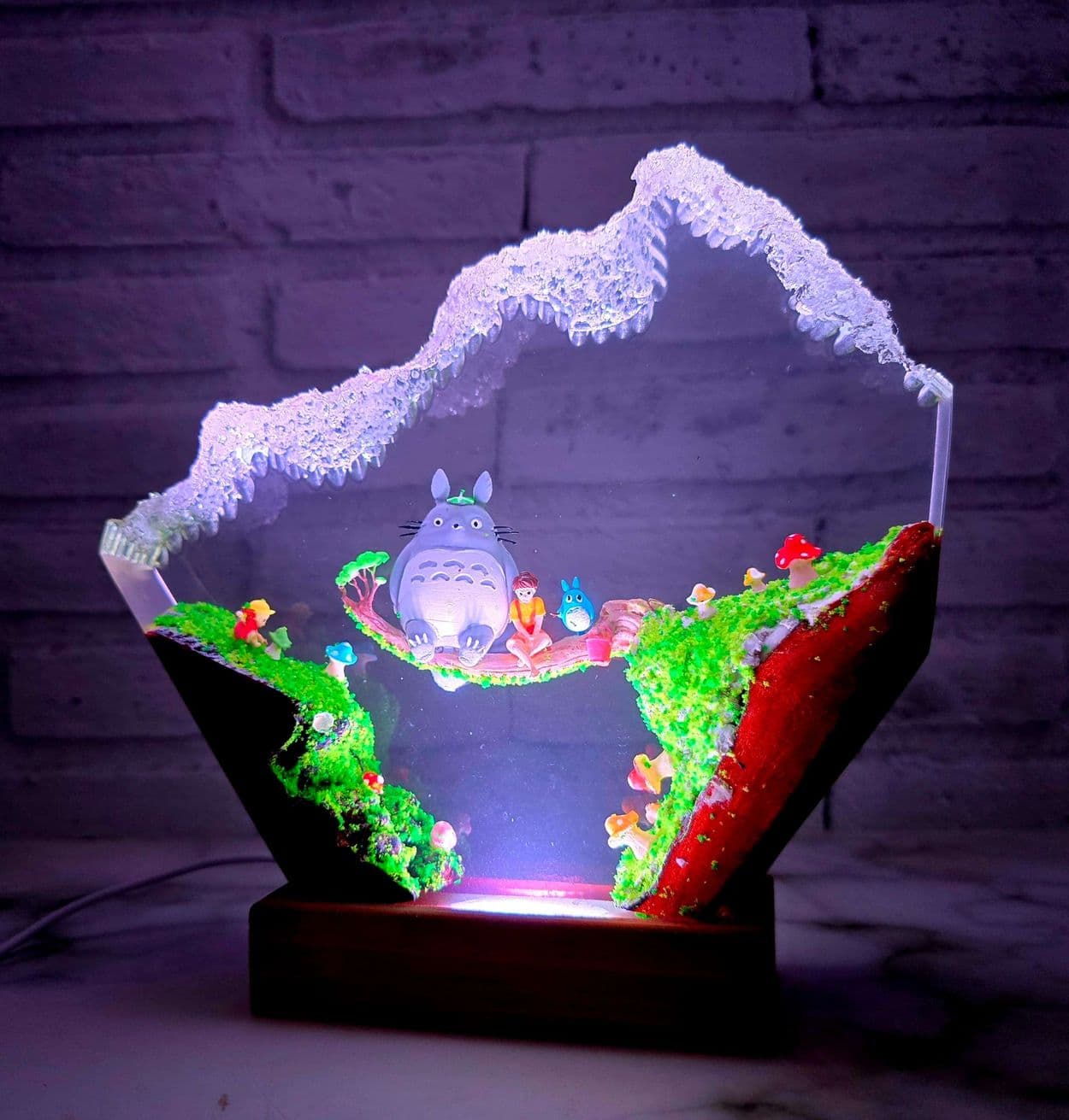 My Neighbor Totoro Resin Lamp - Resinartgift