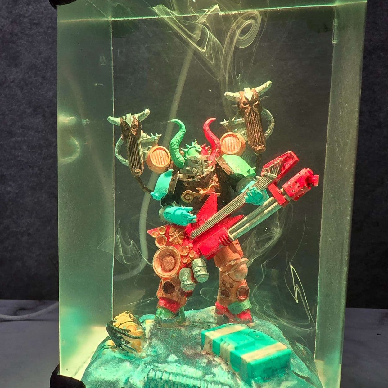 Noise Marine Warhammer 40k Resin Lamp - Resinartgift