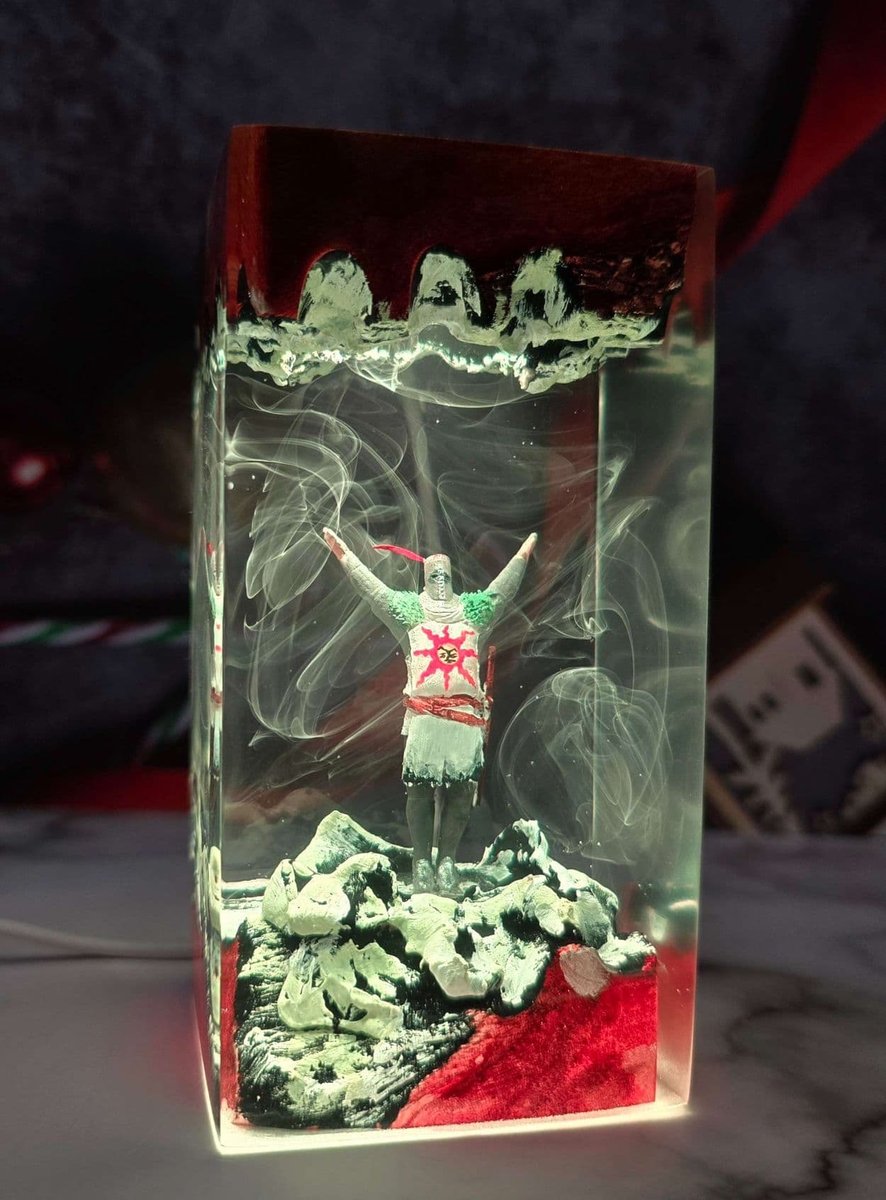 The Sun Dark Souls Resin Lamp, Dark Souls Games - Resinartgift